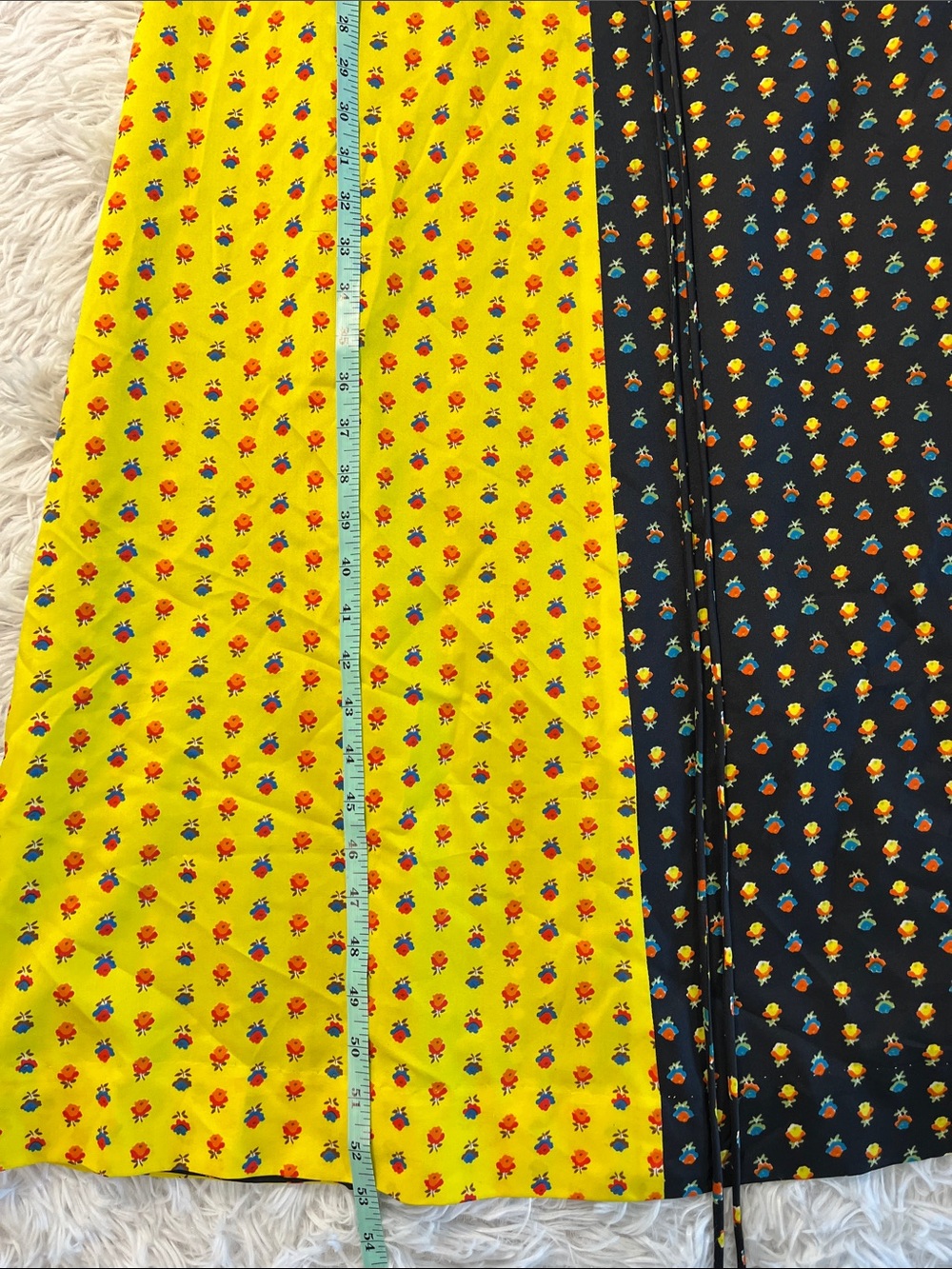 Neusteters vintage 1960s or 1970s boho patchwork maxi dress from Denver Co 8-10 - Picture 4 of 5